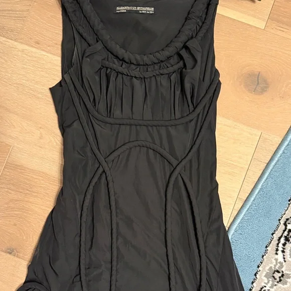 All Saints Black Maxi Dress - Picture 3 of 4